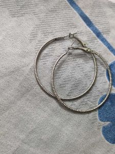 Classic Silver Hoop Earrings