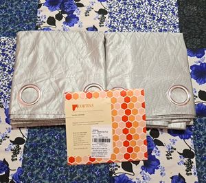 Cortina Embossed Abstract Printed Door Curtains