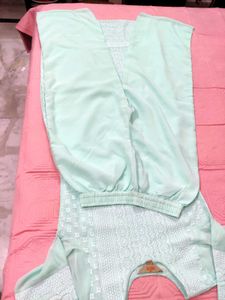Elegant Mint Green Chikankari Kurta Set🌸🆕