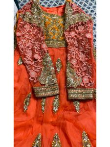 Sale ! Beautiful Orange Gown❤️