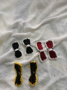 Handmade Crochet Hair Clips