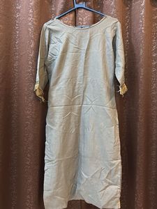 Stylish Grey feedings Kurti