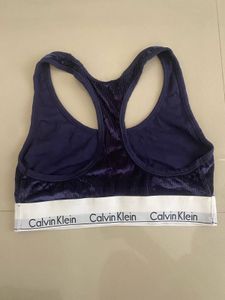 Calvin Klein Velvet Sports Bra