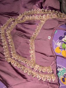 Elegant Purple Kurta set with dupatta