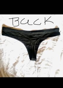 Brand new Black Thong Panties