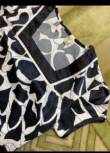 Elegent Satin Fabric Dress