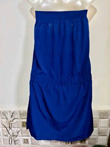 🔥BUY 1, GET 1 FREE🔥Strapless Blue Dress