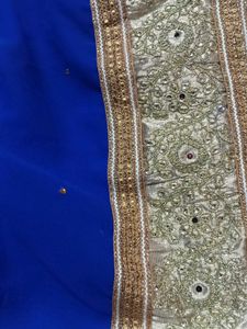 Elegant Blue 💙  Dupatta