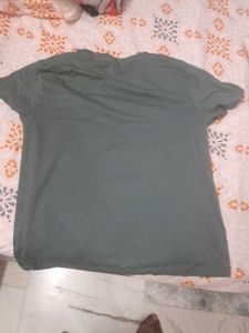 Simple Olive Green T-Shirt