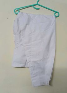 White Cotton Salwar Pants