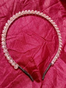 Crystal Headband With Mala For Girls