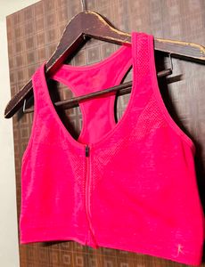 Zip up Sports Bra 💖
