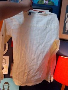 boys band-Collar Linen kurta