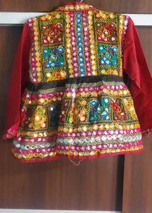 Embroidered Mirror Work Blouse