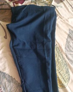 plazzo pant navy blue