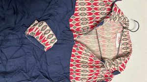 Stylish Blue Printed Kurta