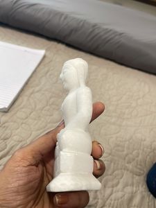 Pure White Marble Statue Of Buddha