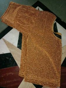 Shimmering Puff Sleeve Blouse