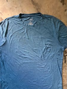 Blue Men's Crew Neck T-Shirt
