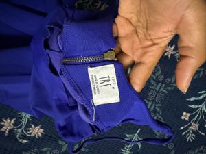Zara Mini Blue Dress