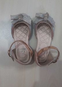 Sparkly Flower Girl Sandals