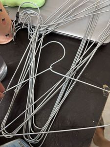 Set of Metal Clothes Hangers-10