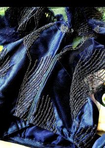 Navy Blue Embellished Lehenga Set
