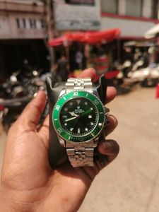 ROLEX GREEN WATCH