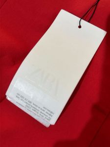 Zara Stunning Red Peplum Top - Brand new with tag