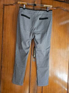 Imported Checked Woollen Trouser