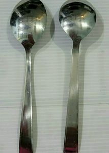 Pack 7  Sarving Spoons &amp; Dinner Spoon