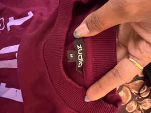 🍷 Burgundy Classic Slogan Sweatshirt ❤️