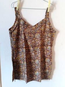 Beautiful floral short kurti