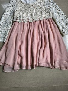 Elegant Lace &amp; Chiffon dress
