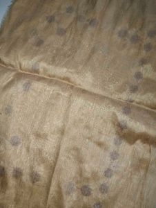 Mustered colour unstitched blouse