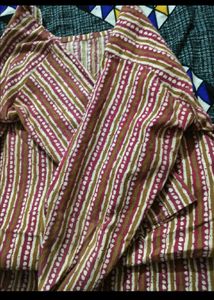 Striped Cotton Kurta