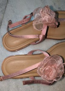 Primark Pink Floral Embellished Sandals