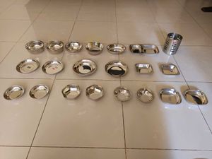 Unused 21 Pieces Steel Utensils