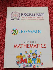 JEE Main Mathematics Textbook