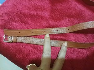 5 Vintage Leather Belts