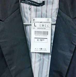 Authentic Zara Woman Black Blazer