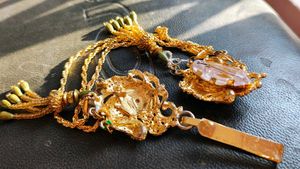 Kamarband / Saree Pin with Beaded Chains