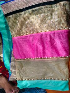 Embroidered Saree