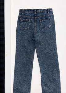 Washed Black Denim Jeans