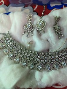 free delivery Stunning Kundan Necklace Set