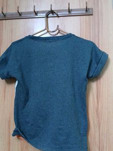 Color Block 'Different' Tee