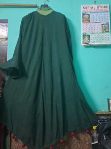 Elegant Ethnic Gown with desi jacket
