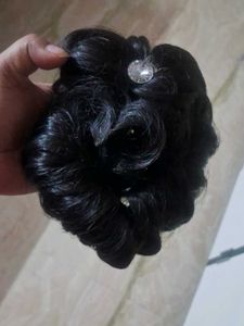Sparkly Hair Bun Accessory