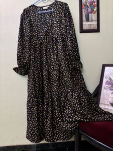 Black Floral Dress