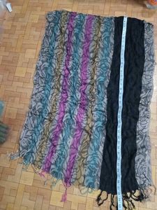 Multicolor Floral Print Scarf